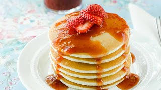 Homemade Strawberry Pancake Syrup Recipe [upl. by Gerik]