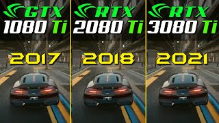 GTX 1080 Ti vs RTX 2080 Ti vs RTX 3080 Ti  in 2021 [upl. by Tremml]