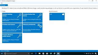 15 3 1 Provision with the Windows Configuration Designer Tool [upl. by Fleischer672]