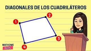 🔴 Diagonales de los cuadriláteros [upl. by Corliss562]