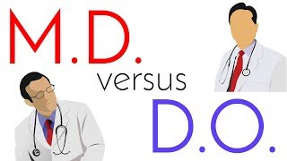 MD vs DO  Allopathic and Osteopathic Medical School Comparison [upl. by Vallery]