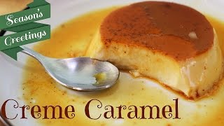 Creme Caramel Recipe  How To Make A Creme Caramel [upl. by Arreis]