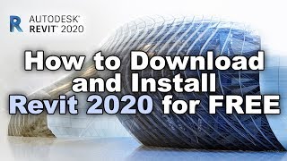 How to Download and Install Revit 2020 for Free [upl. by Anairol]