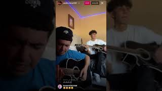 Eslabón Armado y DannyLux  Regresa Mami Instagram Live [upl. by Pelmas]