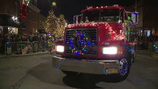 16th annual Lancaster Christmasville Fire Truck Parade [upl. by Allekim]