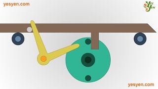 507 Mechanical Movements  No 153  Reciprocator [upl. by Elmajian734]