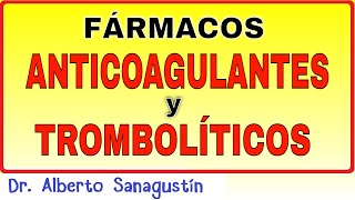 Anticoagulantes y trombolíticos mecanismos de acción [upl. by Golub]