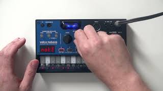 Korg Volca Nubass sound demo [upl. by Emmons]