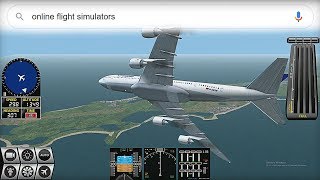 I tried FREE Browser Flight Simulators [upl. by Ahcropal]