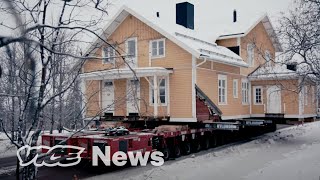 An Entire Swedish Town Is Moving Because the Ground Is Caving In [upl. by Eltsyrc]