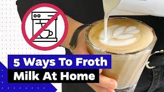 How To Froth Milk At Home Best Milk Frothers Review [upl. by Hanzelin]