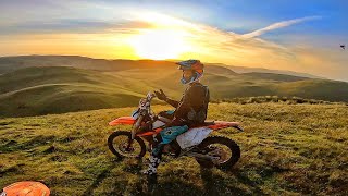 Dirt Bike Ride From Heaven  Enduro [upl. by Haliled697]