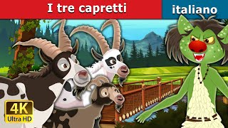 I tre capretti  Three Billy Goats in Italian  Fiabe Italiane ItalianFairyTales [upl. by Hibbert]