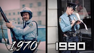 Evolution of the US Police  18902020 colorized [upl. by Anitselec]