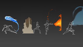 Avatar Element Animation [upl. by Hermon260]