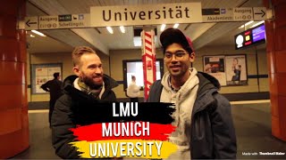 LMU Munich Campus Tour by Nikhilesh Dhure LudwigMaximiliansUniversität München [upl. by Bernardo616]