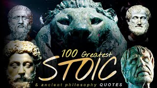 100 of the Greatest STOIC QUOTES for a Strong Mind [upl. by Scrope]