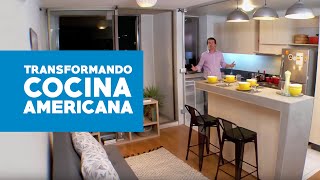 Cómo hacer una cocina americana [upl. by Eenwat895]