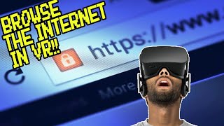 How To Browse The Internet In VR [upl. by Nero541]