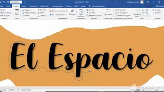 Cómo hacer títulos de lettering en word [upl. by Eintruoc]