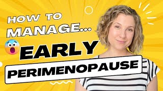 Perimenopause Early Perimenopause Age 35 [upl. by Anaiv519]