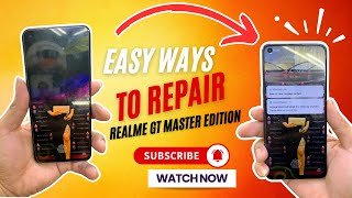 Realme GT Master Edition LCD screen replacement [upl. by Eenrahc662]