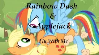 MLP Appledash  Applejack amp Rainbow Dash  Fly With Me [upl. by Dena471]