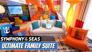 Symphony of the Seas  Ultimate Family Suite Full Walkthrough Tour amp Review 4K  Royal Caribbean [upl. by Kcirdnek634]