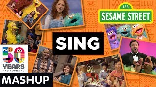 Sesame Street Sing Through the Years Mashup  Sesame50 [upl. by Yentnuoc]