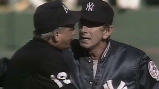 NYYOAK Billy Martin gets ejected from the game [upl. by Acireh]