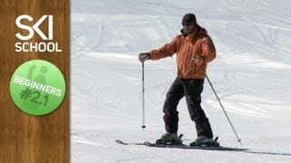 Beginner Ski Lesson 21  Committing to the Downhill Ski [upl. by Hauck]