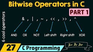 Bitwise Operators in C Part 1 [upl. by Gredel]