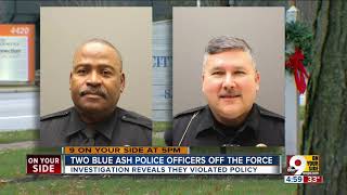 Two Blue Ash police officers fired [upl. by Euqinwahs857]