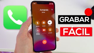 GRABAR LLAMADAS en iPhone así lo hago 🎥 [upl. by Caves569]