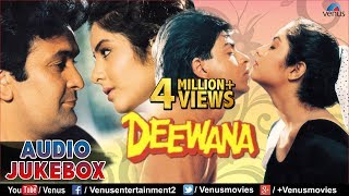 Deewana  90s Romantic Songs  Shahrukh Khan Rishi Kapoor Divya Bharti  JUKEBOX  Hindi Songs [upl. by Decato]