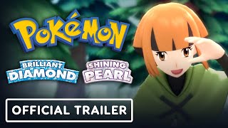 Pokemon Brilliant Diamond amp Shining Pearl News  Official Trailer [upl. by Nwahs287]