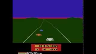 Atari 2600 Longplay 007 Enduro [upl. by Aierdna]