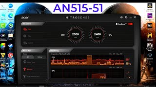 How To Install NitroSense On Acer Nitro 5  AN51551 [upl. by Ramsden]