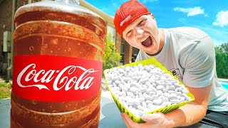 100 LAYERS Of MENTOS vs COKE EXPERIMENT [upl. by Nael579]