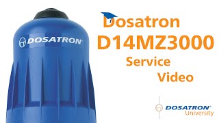 Dosatron D14MZ3000  14 GPM  Service Video [upl. by Phillis477]