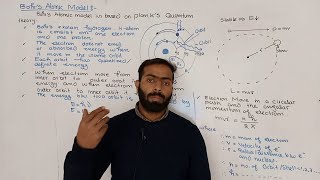 Bohrs atomic Model  Main postulates  11th class chemistry  chno5 [upl. by Weinert773]