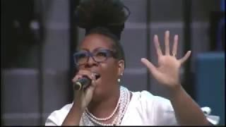 Alicia leads quotJehovah Sabaothquot God of Angel Armies by Donald Lawrence at 2019 HUMC [upl. by Carnes]