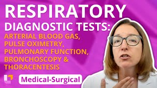 Respiratory System Diagnostic Tests  MedicalSurgical  LevelUpRN [upl. by Rebmyk]