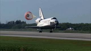 Landing of a Space Shuttle Full HD [upl. by Ccasi]