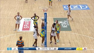 Kingdom Stars v Jaguars  Match Highlights  Netball League [upl. by Ursula807]