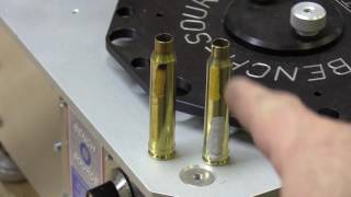 Annealing 300WM Brass BenchSource Annealer amp Tempilaq Demo [upl. by Arodnap]