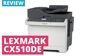 Lexmark CX510de A4 Colour Multifunction Laser Printer [upl. by Elag752]