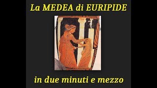 Le tragedie greche la MEDEA di Euripide in due minuti e mezzo [upl. by Virginia43]