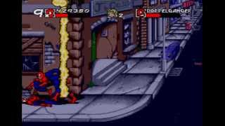 SpiderMan and Venom Maximum Carnage  Complete Walkthrough Sega Genesis [upl. by Yrrap]