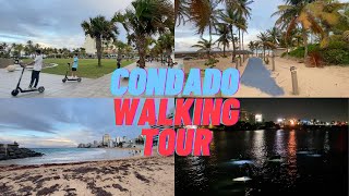 Condado Puerto Rico Walking Tour  Things to See and Do [upl. by Nnateragram970]